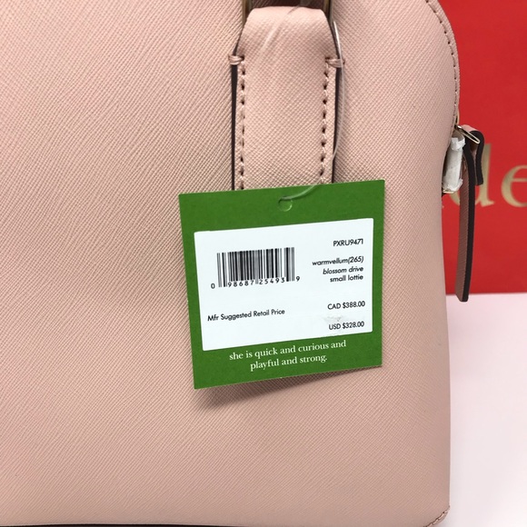 ➕NWT kate spade blossom drive small Lottie satchel - Picture 6 of 6